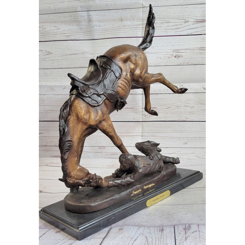 Figurine Fraize Wicked Pony Frederic Remington