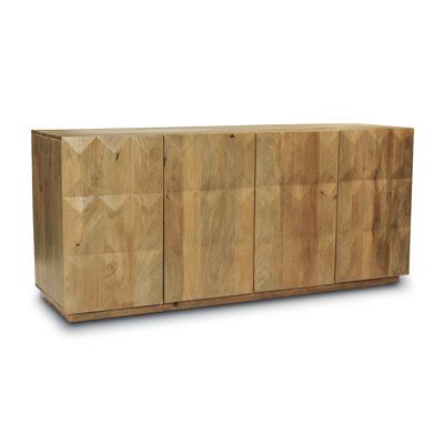 Kollette 72" Mango Wood Sideboard by Loon Peak