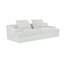 Canapé pour la maison - 4 places, mousse complète, ergonomique, large, velours côtelé, aucun assemblage requis-1614940867
