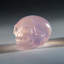 Genuine Polished Rose Quartz Skull Carving