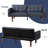 Alexender Futon Sofa Bed Couch Memory Foam Futon Convertible Bed Sleeper for Living Room,Small Space-1913007413