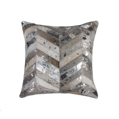 Coussin décoratif à chevrons