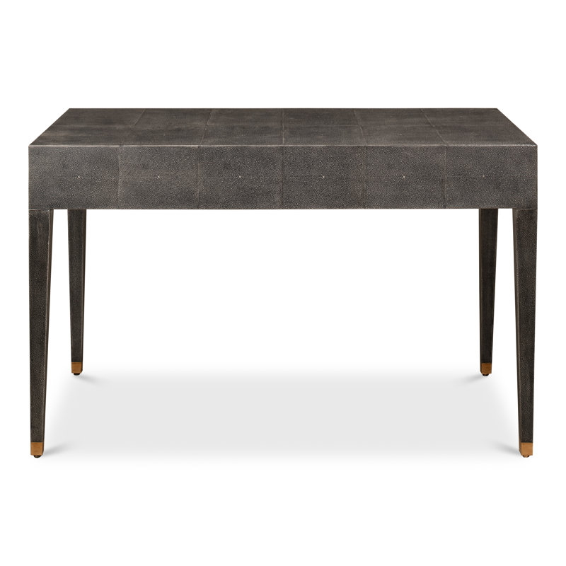 Shagreen Writing Desk, Antique Gray