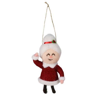 Mrs. Claus Christmas Hanging Figurine Ornament -  The Holiday Aisle®, 48046D0330D0438E977E97C566D62F4C