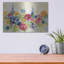«Sunshine Field Flowers» par Silvia Vassileva, art mural en métal-983141123