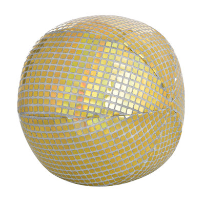 Mirage Metallic Throw Pillow - Gold