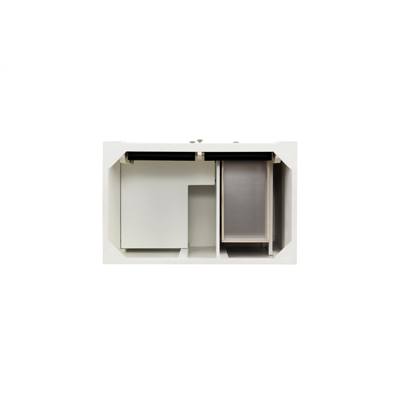 Bristol 36'' W Single Bathroom Vanity Base, Bright White