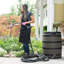 Good Ideas 50 Gallons Weather Resistant Polyethylene Drainable Dual Overflow Rain Barrel