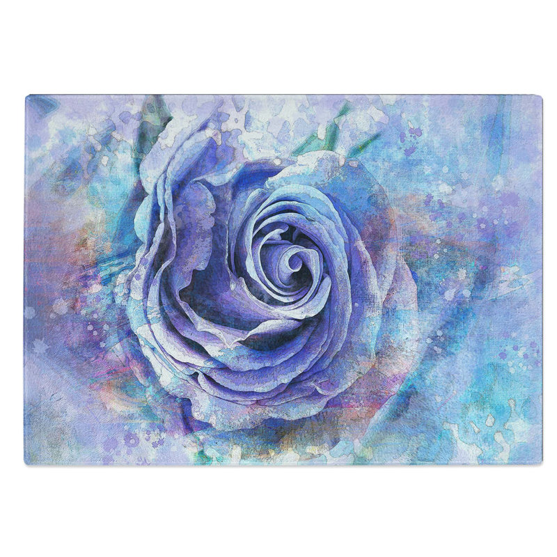 Glass Chopping Board, 39 cm W x 28.5 cm L