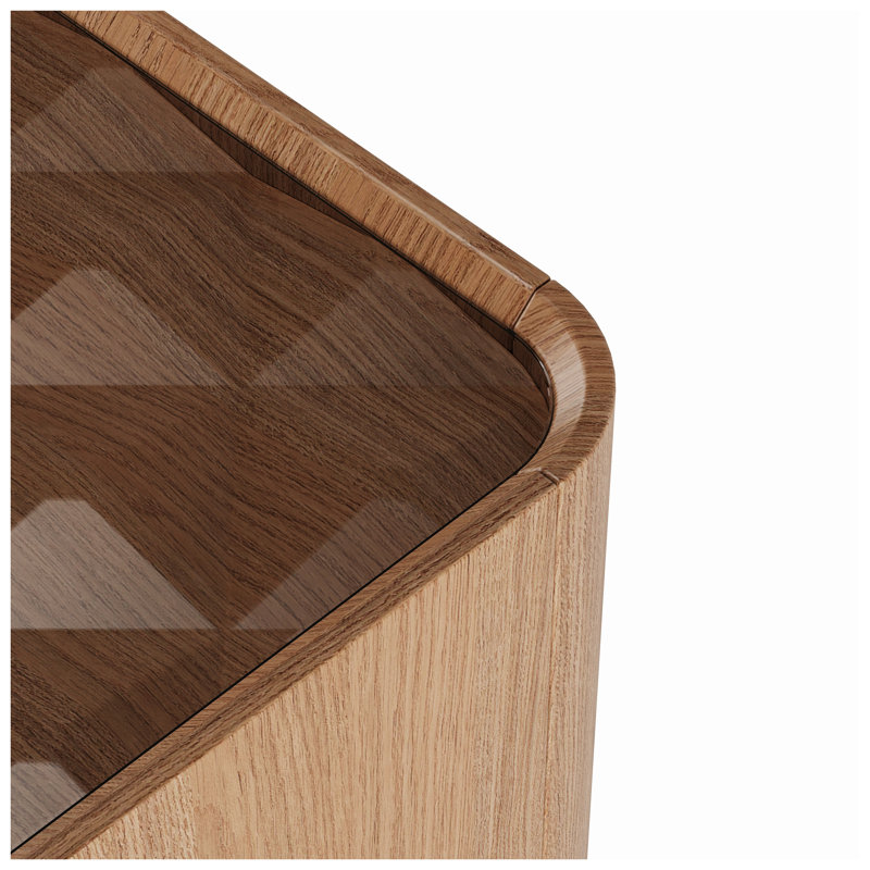 Table basse 46,8 po Mid-Century Modern
