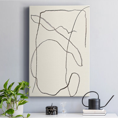 Ethereal Umber II Framed On Canvas Print