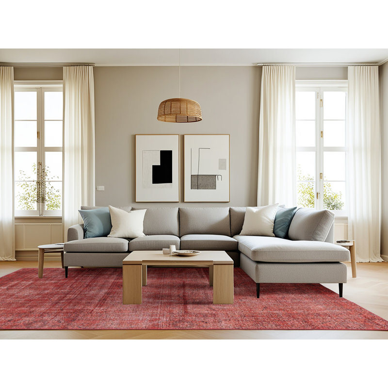Abstract Indoor Rug, Rectangle 8' x 10'