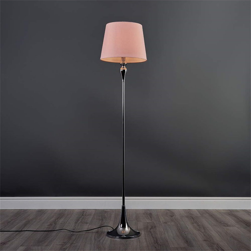 URBNLIVING 159cm Traditional Floor Lamp, Pink