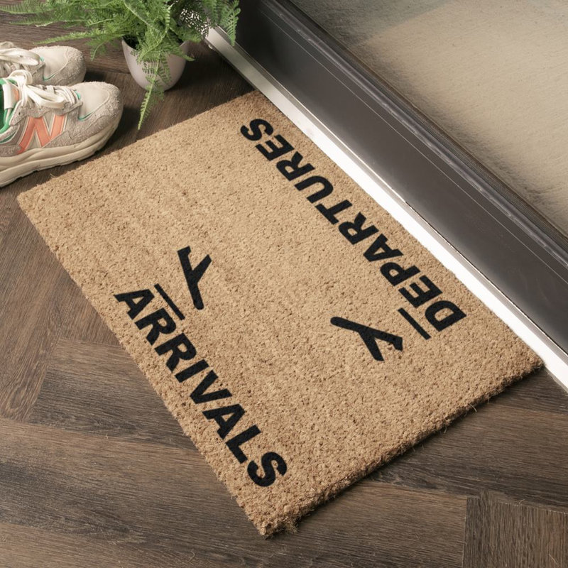 Ackerson Arrivals Departures Doormat