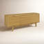 Buffet en bois de bambou 2 tiroirs 72 po Lacey-906179204
