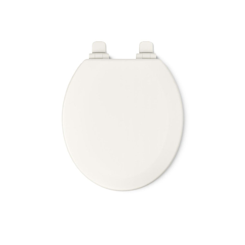Triko Quiet-Close Elongated Toilet Seat, Elongated, Biscuit