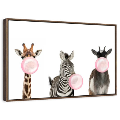 Animaux de safari Bubble Gum