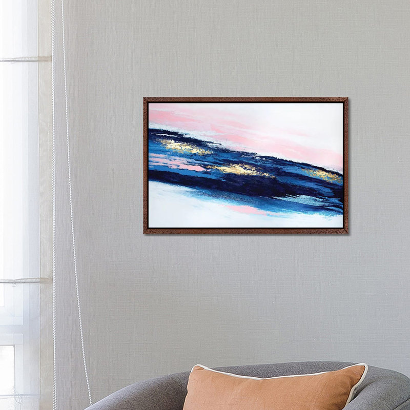Receiving 1 Piece Wall Art on Canvas, 66.04 cm H x 45.72 cm W, Classic Brown Wood Framed