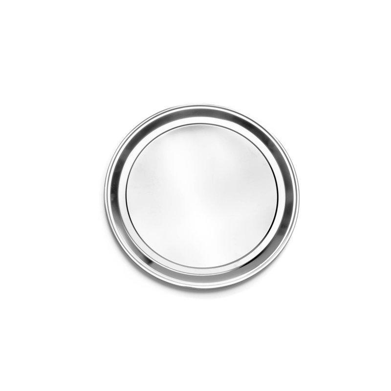 16-Inch Stainless Steel Round Pizza Pan