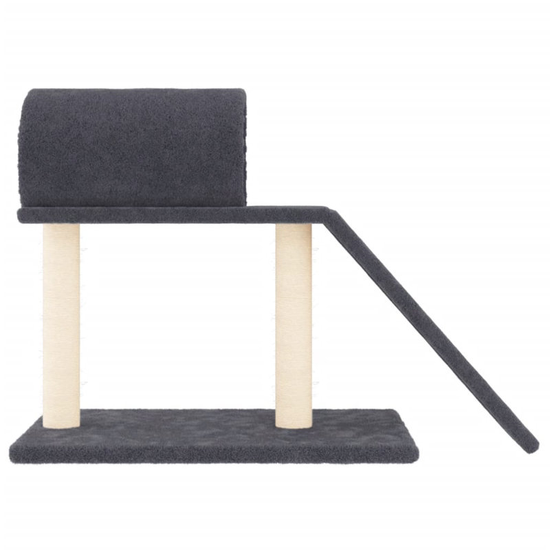 55.5 cm H Cat Scratchers, Dark Gray