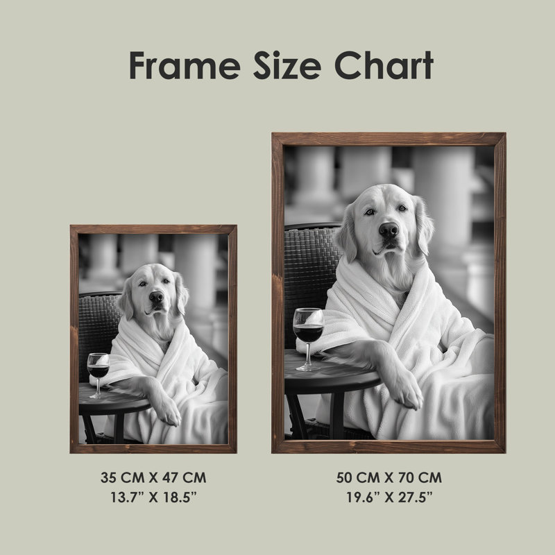 Stunning Decorative Framed MDF Painting, 13.8 x 18.5 x 0.8 inches | 100% MDF with 3 mm Thickness, Elegant Pine Wood Frame | UV Printed Artwork for Home Decor, Perfect for Living Room & Bedroom Accent