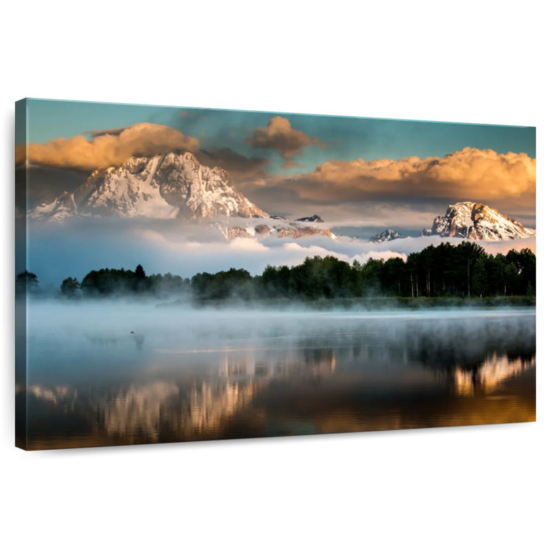 Alvord Misty Grand Teton, H 34 po x l 51 po