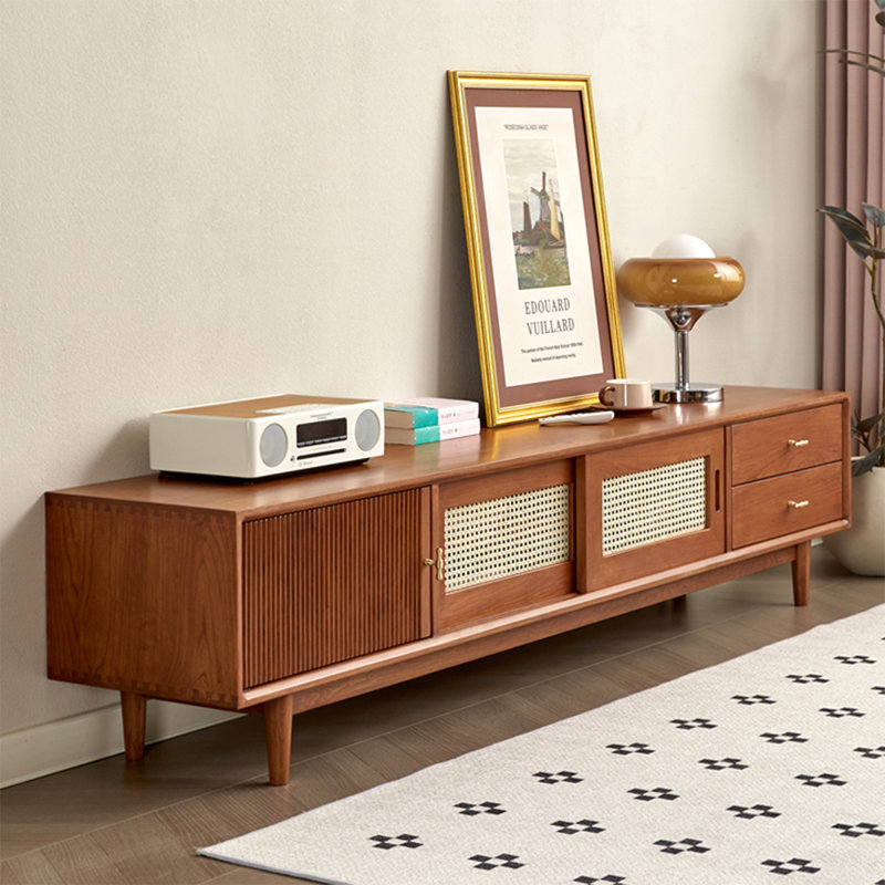 Meuble télé Modern, H 17,71 po x L 70,86 po x l 15,74 po