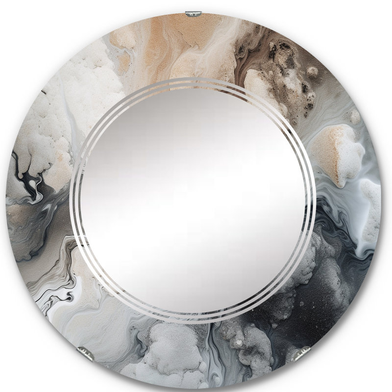 Miroir mural Brondby, 24 po x 24 po