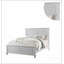 Cadre de lit blanc 1pc