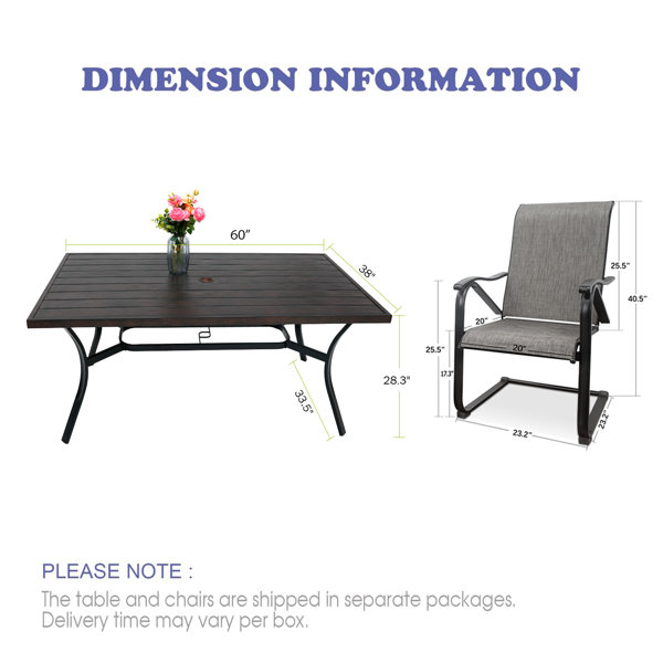Dimensions du produit