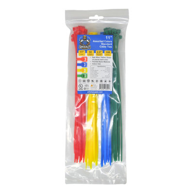 11" 50lb Standard Cable Tie 100/bag