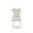 Gallatin Modern Parson Chairs - Button Tufted Nailhead Trim Doeskin Linen Fabric Padded Dining Chairs, Set of 2, Linen White-1769865898-1769865899