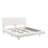 White  Boucle Floating Bed With Light,King-1592260406