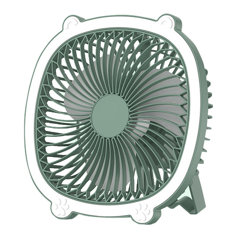 Ventilateur de bureau mural mural USB, Vert