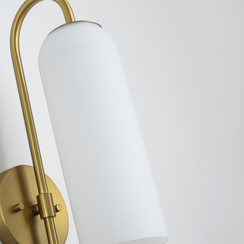Dimmable Armed Wall Sconce