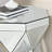 Coffee Table With Mirror Crystal Inlay