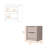 Washington Nightstand, Two Large Drawers-120286354