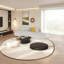 ins wind arc sofa coffee table combination-104563768