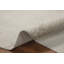 Tapis crème moderne Minimalist Grid 5 x 7