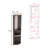 Chicago Corner Bar Cabinet, Rack, Glass Door-217323493
