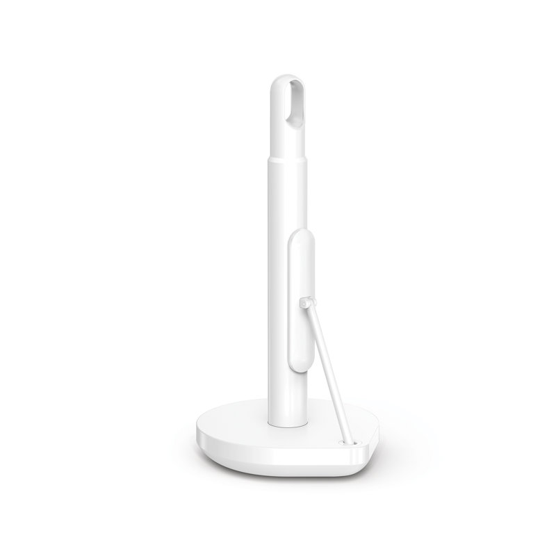 Simplehuman Tension Arm Standing Paper Towel Holder, White