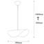 Luminaire suspendu en métal à hauteur réglable-909370015