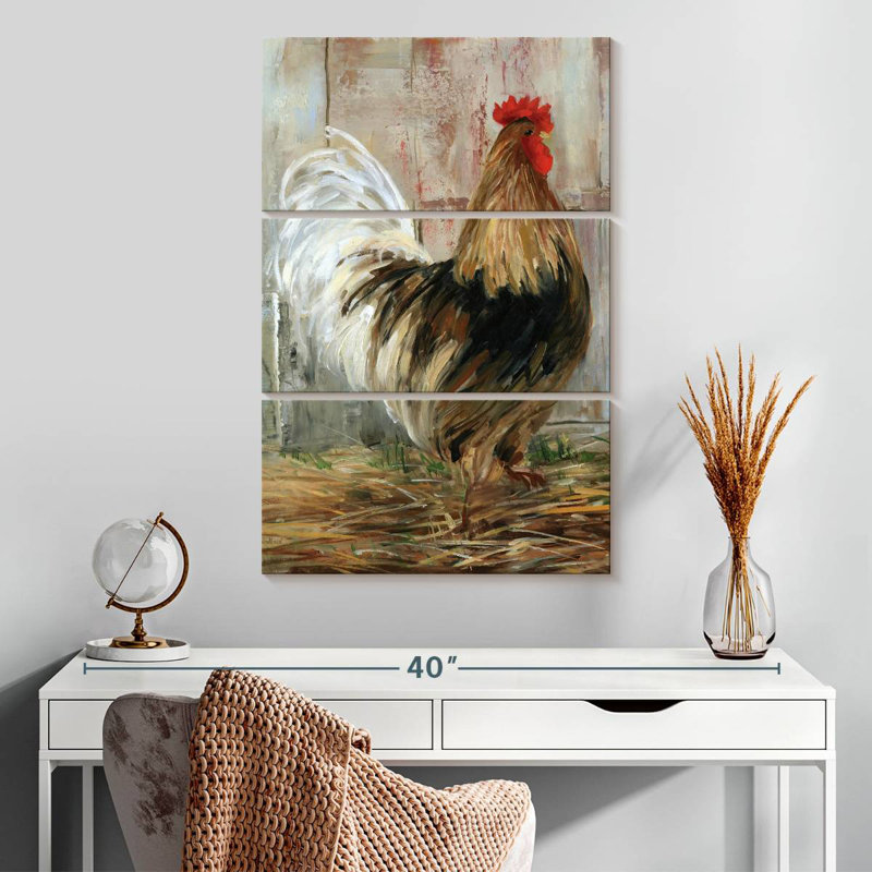 Profil de coq Brampt Farmhouse, H 32 po x l 20 po