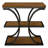 3-Tier End Table & Wood Side Table with Storage