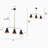 Latieka 3 - Light Kitchen Island Linear Pendant