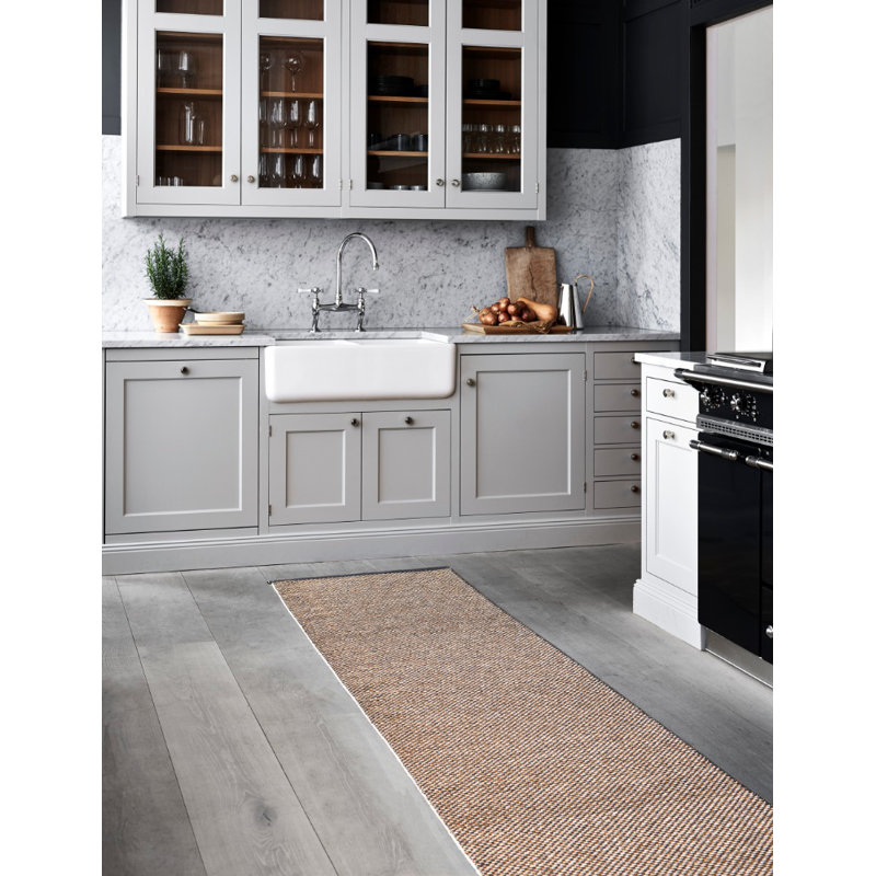 Effi Area Rug in Brown/Granit, Rectangle 2' x 4'