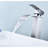 Brushed Nickel Waterfall Spout Bathroom Shower Faucet, Stainless Steel, Dependable Quality Rv Vanity Sink Fashionable-121645639