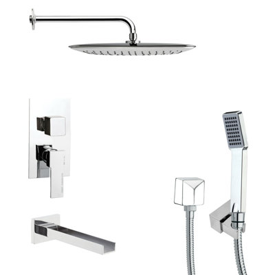 Tyga Complete Shower System with Rough in-Valve
