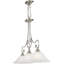 Lustre classique à 3 lumières Aalia