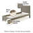 Esser Solid Wood Kids Platform Bed with Slat Kit-618684466-618856160